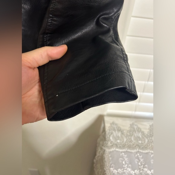Imitation leather jacket - Picture 5 of 5